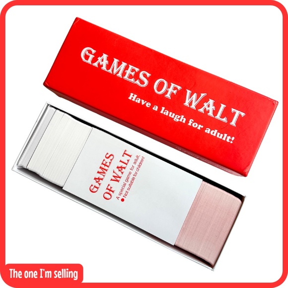 Games Of Walt Adult Disney Card Game - Picture 4 of 4